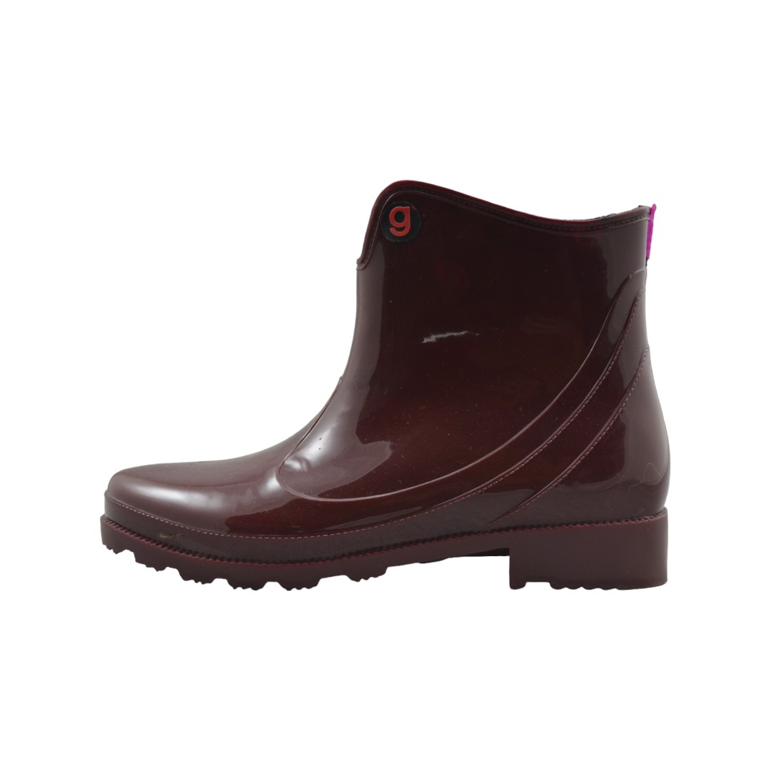  Articulo 1685<br>BOTA LLUVIA – GUMMI – 35/40 <br>Color 009 BORDO <br> <span class='titulo_secundario' style='background-color:white;color:black;margin-top:7px; margin-bottom:0px;font-size:20px;'>Precio del Par</span>
