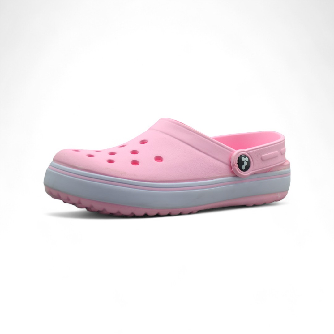  Articulo 393<br>CROCS CON BANDA – HARENA – 35/40 <br>Color 025  ROSA <br> <span class='titulo_secundario' style='background-color:white;color:black;margin-top:7px; margin-bottom:0px;font-size:20px;'>Precio del Par</span>