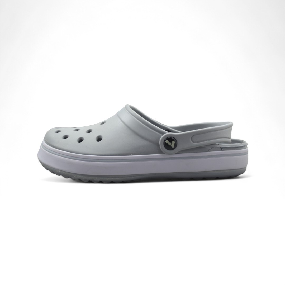  Articulo 397<br>CROCS CON BANDA – HARENA – 39/44 <br>Color 015  GRIS <br> <span class='titulo_secundario' style='background-color:white;color:black;margin-top:7px; margin-bottom:0px;font-size:20px;'>Precio del Par</span>