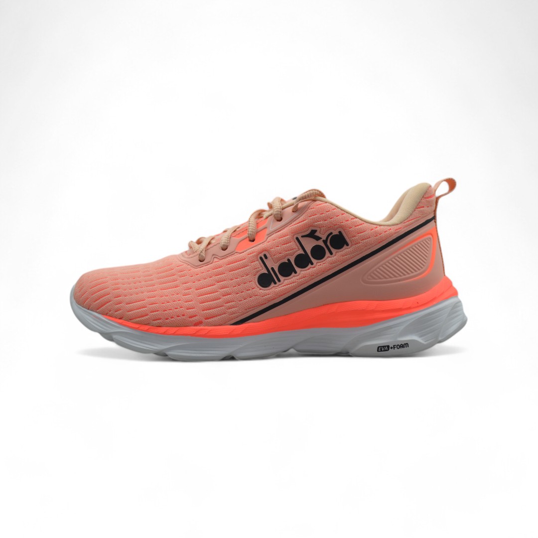 Articulo 1360<br>ZAPATILLA DEPORTIVA – DIADORA – 36/40 <br>Color 054 CORAL <br> <span class='titulo_secundario' style='background-color:white;color:black;margin-top:7px; margin-bottom:0px;font-size:20px;'>Precio del Par</span>
