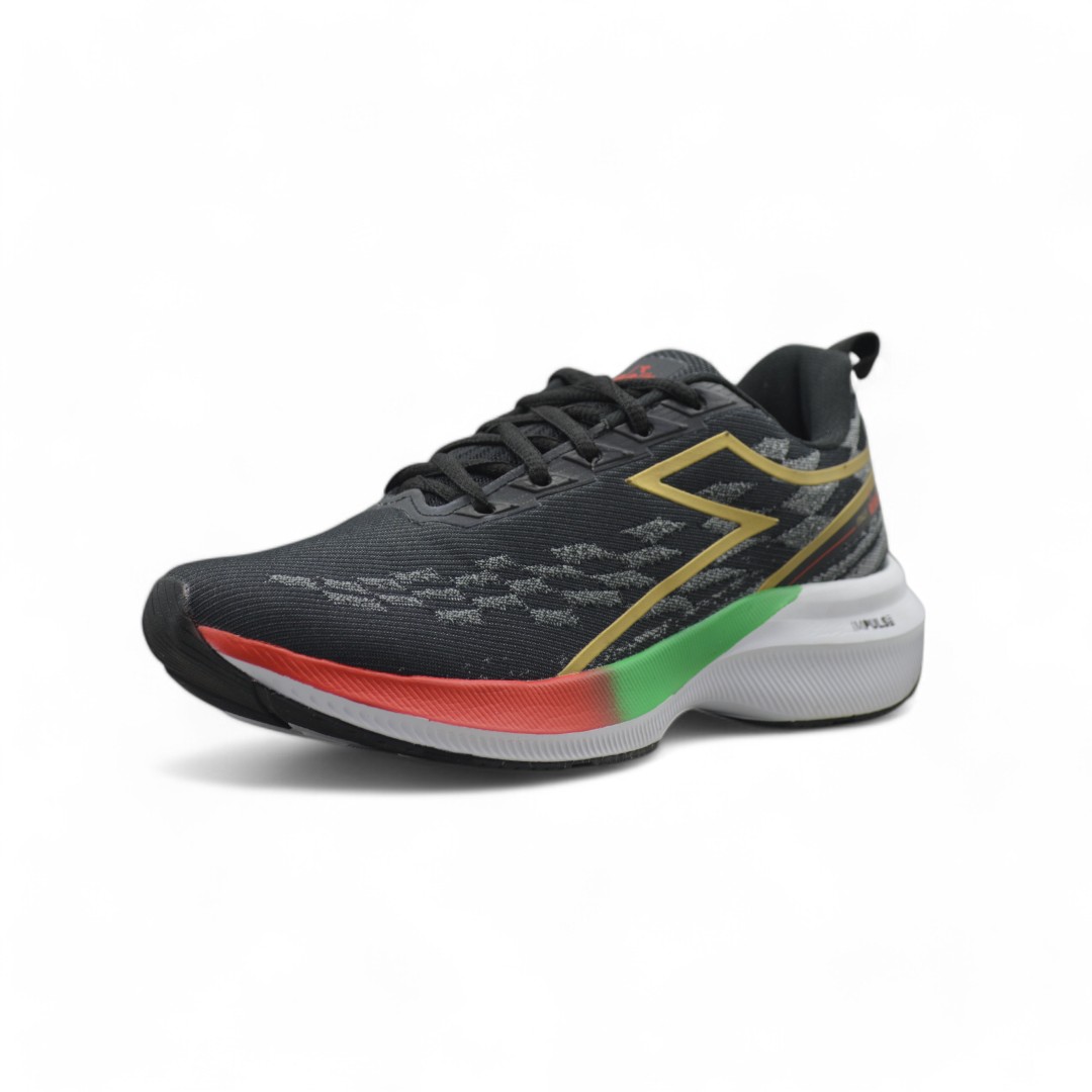 Articulo 1899<br>ZAPATILLA DEPORTIVA – DIADORA – 35/45 <br>Color 01236 NEGRO / ROJO / VERDE <br> <span class='titulo_secundario' style='background-color:white;color:black;margin-top:7px; margin-bottom:0px;font-size:20px;'>Precio del Par</span>