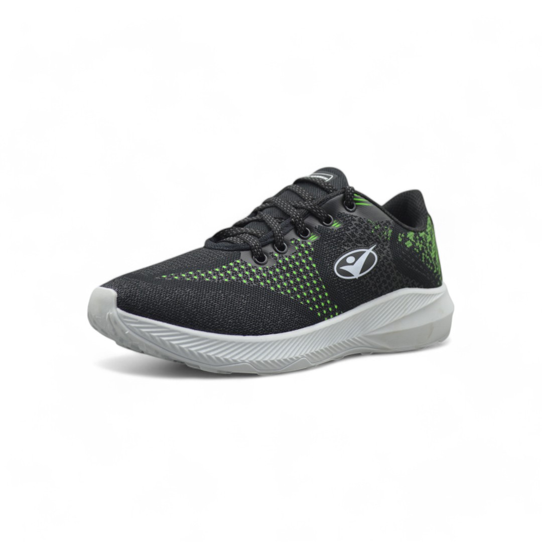 Articulo 2044<br>ZAPATILLA DEPORTIVA – VANNER – 36/44 <br>Color 158 NEGRO / VERDE <br> <span class='titulo_secundario' style='background-color:white;color:black;margin-top:7px; margin-bottom:0px;font-size:20px;'>Precio del Par</span>