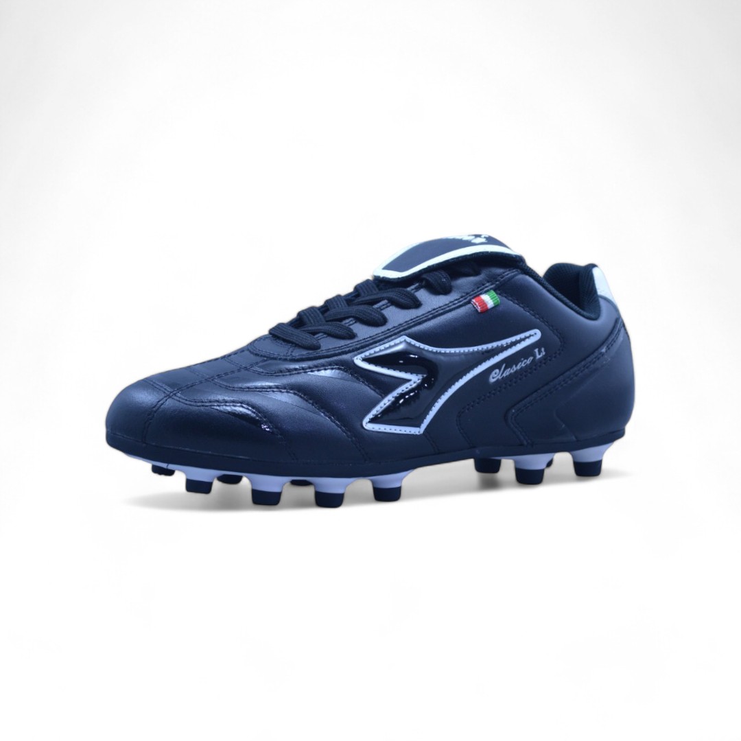  Articulo 2158<br>BOTIN CAMPO 36-45 – CLASICO LT FIELD CUERO<br>Color 008 NEGRO / BLANCO <br> <span class='titulo_secundario' style='background-color:white;color:black;margin-top:7px; margin-bottom:0px;font-size:20px;'>Precio del Par</span>