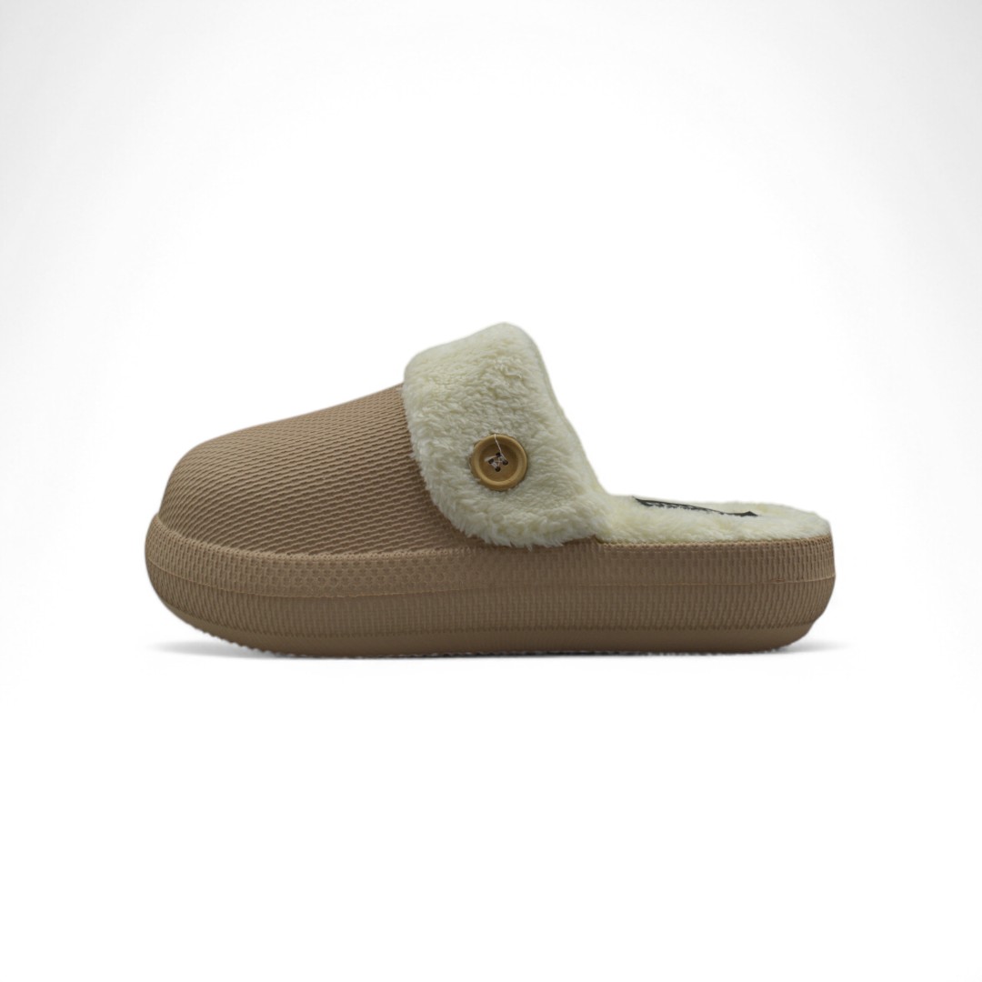 Articulo 1523<br>PANTUFLA EVA B/ALTA 35/40 – 204<br>Color 095 CAMEL <br> <span class='titulo_secundario' style='background-color:white;color:black;margin-top:7px; margin-bottom:0px;font-size:20px;'>Precio del Par</span>