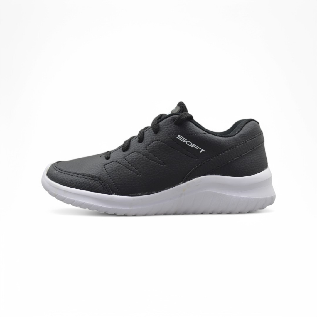  Articulo 2435<br>ZAPATILLA COLEGIAL – SOFT – 36/45<br>Color 001 NEGRO <br> <span class='titulo_secundario' style='background-color:white;color:black;margin-top:7px; margin-bottom:0px;font-size:20px;'>Precio del Par</span>