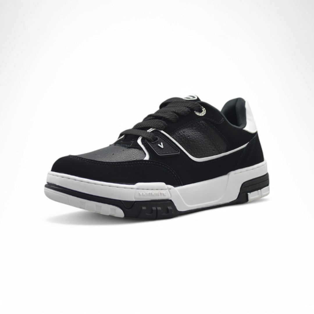 Articulo 2469<br>ZAPATILLA URBANA – VIA MARTE – 36/40<br>Color 008 NEGRO / BLANCO <br> <span class='titulo_secundario' style='background-color:white;color:black;margin-top:7px; margin-bottom:0px;font-size:20px;'>Precio del Par</span>
