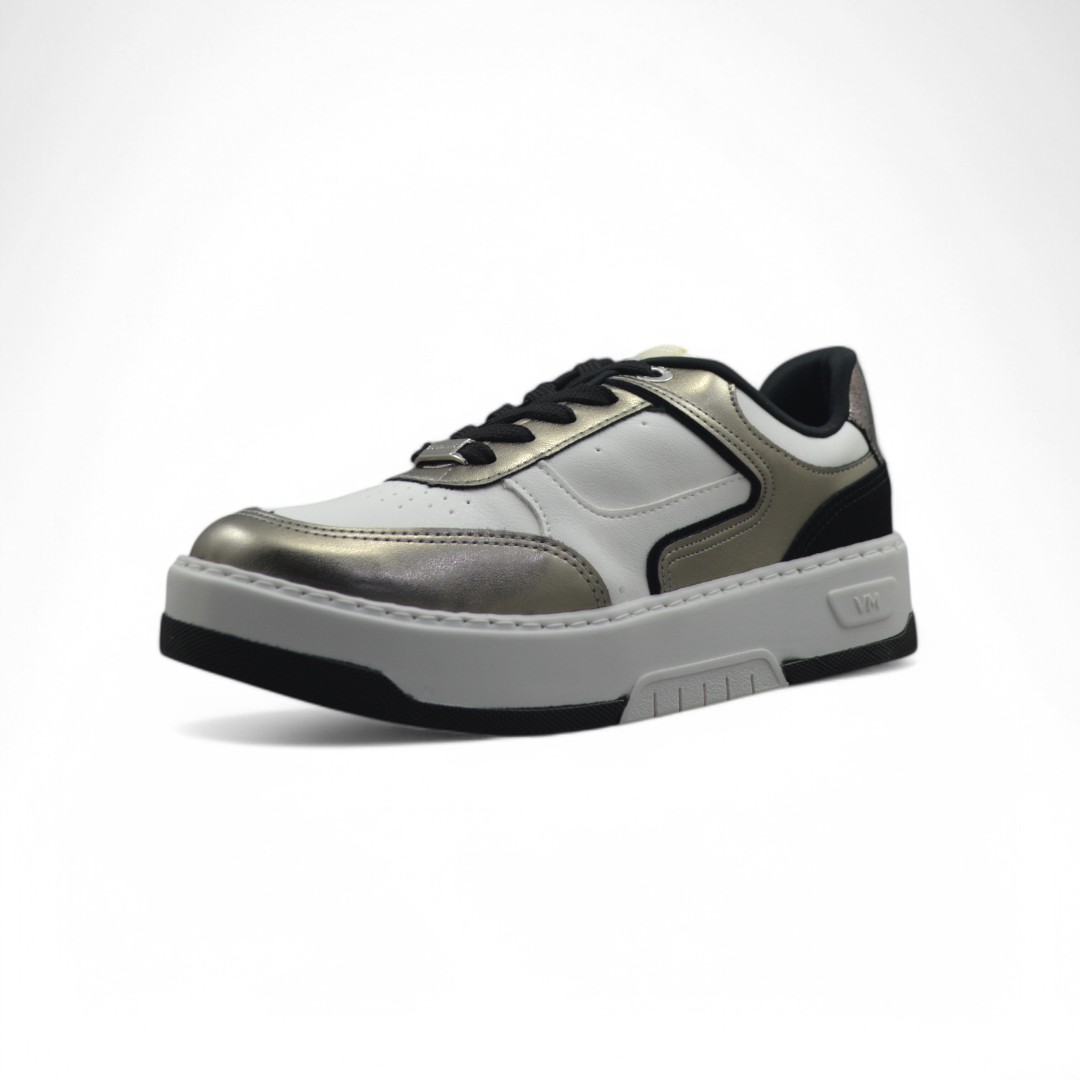 Articulo 2484<br>ZAPATILLA URBANA – VIA MARTE – 36/40<br>Color 01145 NEGRO / ORO <br> <span class='titulo_secundario' style='background-color:white;color:black;margin-top:7px; margin-bottom:0px;font-size:20px;'>Precio del Par</span>