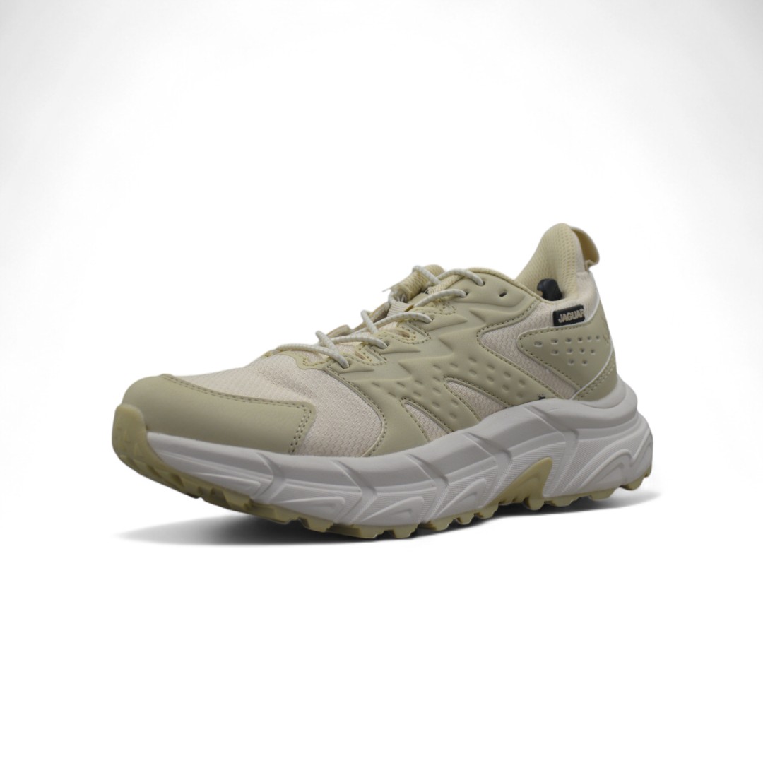  Articulo 2604<br>ZAPATILLA TREKKING – JAGUAR – 36/40 <br>Color 052 BEIGE <br> <span class='titulo_secundario' style='background-color:white;color:black;margin-top:7px; margin-bottom:0px;font-size:20px;'>Precio del Par</span>