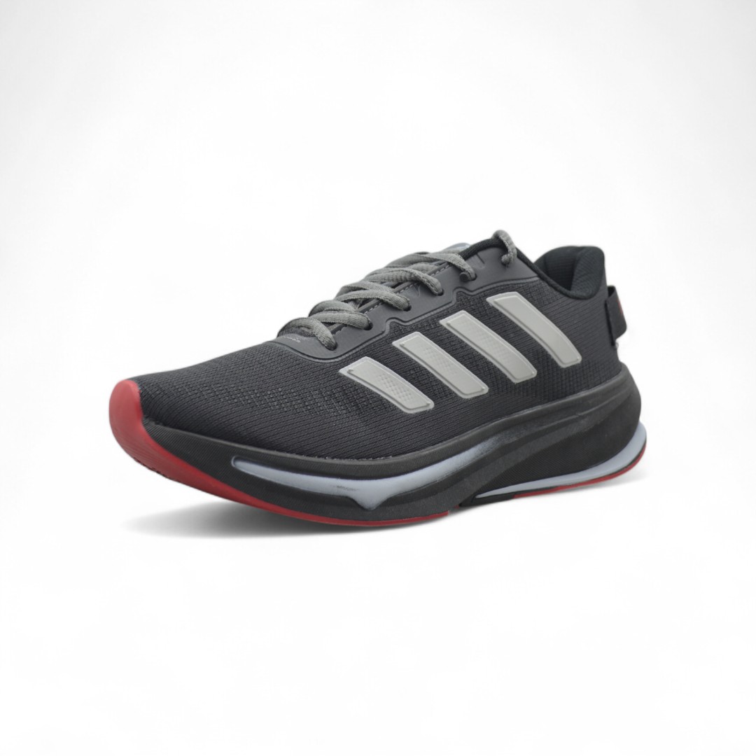 Articulo 2607<br>ZAPATILLA DEPORTIVA – RASTER – 35/44<br>Color 01478 GRIS/ROJO/NEGRO <br> <span class='titulo_secundario' style='background-color:white;color:black;margin-top:7px; margin-bottom:0px;font-size:20px;'>Precio del Par</span>