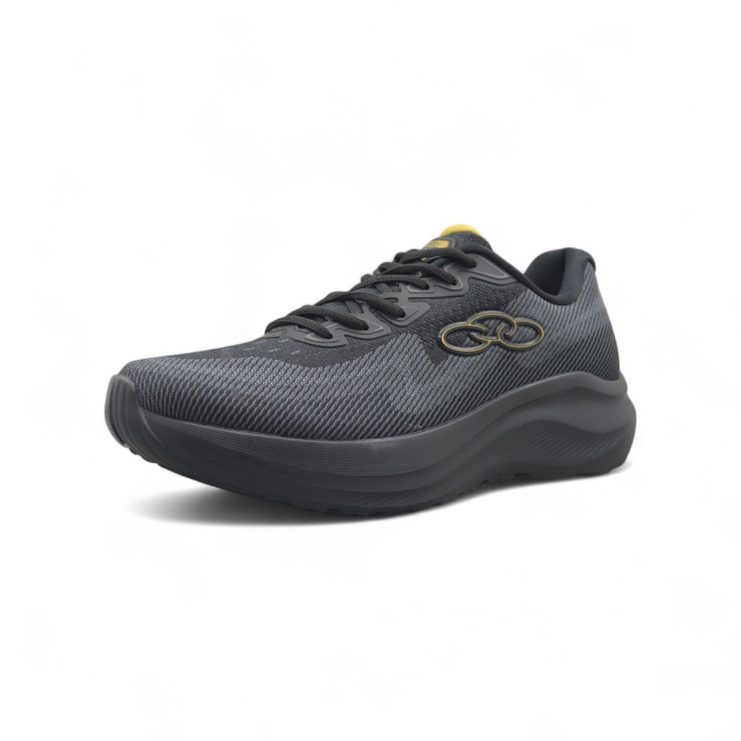 Articulo 2612<br>ZAPATILLA DEPORTIVA – OLYMPIKUS – 40/45<br>Color 972 NEGRO / PLOMO <br> <span class='titulo_secundario' style='background-color:white;color:black;margin-top:7px; margin-bottom:0px;font-size:20px;'>Precio del Par</span>