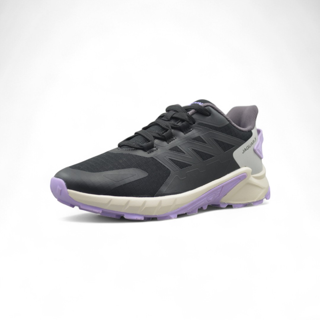  Articulo 2622<br>ZAPATILLA TREKKING – JAGUAR – 36/40 <br>Color 818 NEGRO / LILA <br> <span class='titulo_secundario' style='background-color:white;color:black;margin-top:7px; margin-bottom:0px;font-size:20px;'>Precio del Par</span>