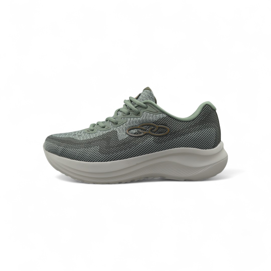 Articulo 2612<br>ZAPATILLA DEPORTIVA – OLYMPIKUS – 40/45<br>Color 087 VERDE MILITAR <br> <span class='titulo_secundario' style='background-color:white;color:black;margin-top:7px; margin-bottom:0px;font-size:20px;'>Precio del Par</span>