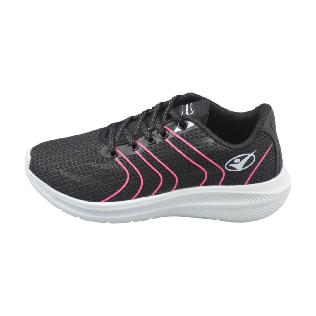 Articulo 2040<br>ZAPATILLA DEPORTIVA – VANNER – 36/40<br>Color 076 NEGRO / PINK <br> <span class='titulo_secundario' style='background-color:white;color:black;margin-top:7px; margin-bottom:0px;font-size:20px;'>Precio del Par</span>