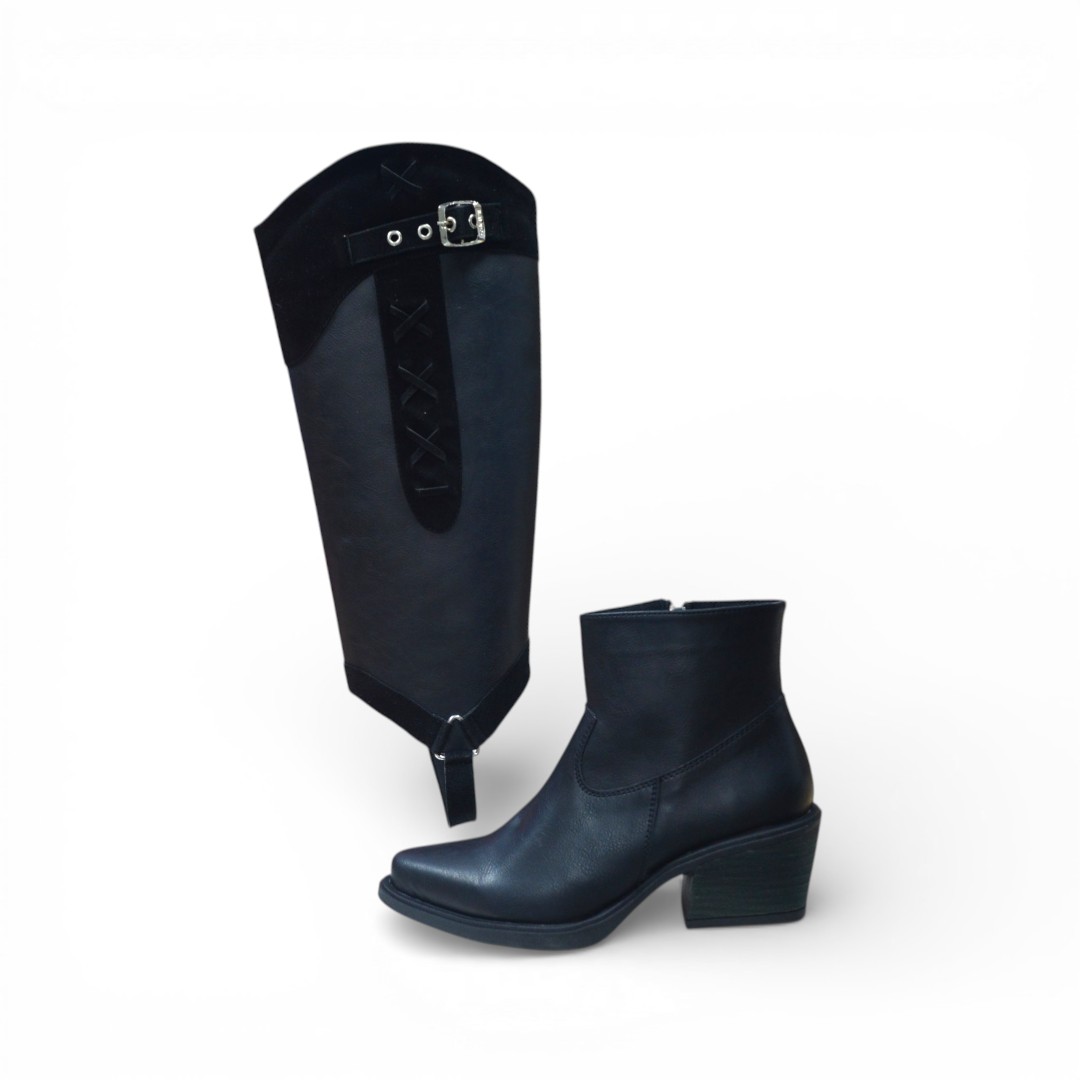  Articulo 2811<br>BOTA DAMA 2 EN 1 – PUNTO LIMITE – 36/40<br>Color 001 NEGRO <br> <span class='titulo_secundario' style='background-color:white;color:black;margin-top:7px; margin-bottom:0px;font-size:20px;'>Precio del Par</span>