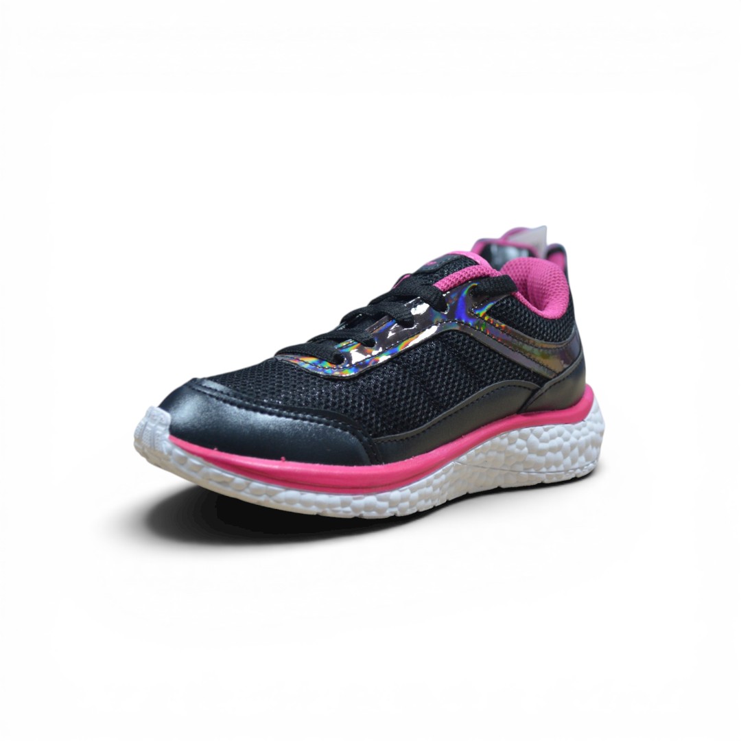  Articulo 2821<br>ZAPATILLA URBANA – HARD TOP – 29/35<br>Color 076 NEGRO / PINK <br> <span class='titulo_secundario' style='background-color:white;color:black;margin-top:7px; margin-bottom:0px;font-size:20px;'>Precio del Par</span>