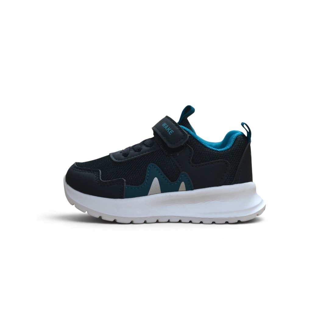  Articulo 2873<br>ZAPATILLA URBANA – WAKE – 22/27<br>Color 740 PETROLEO <br> <span class='titulo_secundario' style='background-color:white;color:black;margin-top:7px; margin-bottom:0px;font-size:20px;'>Precio del Par</span>