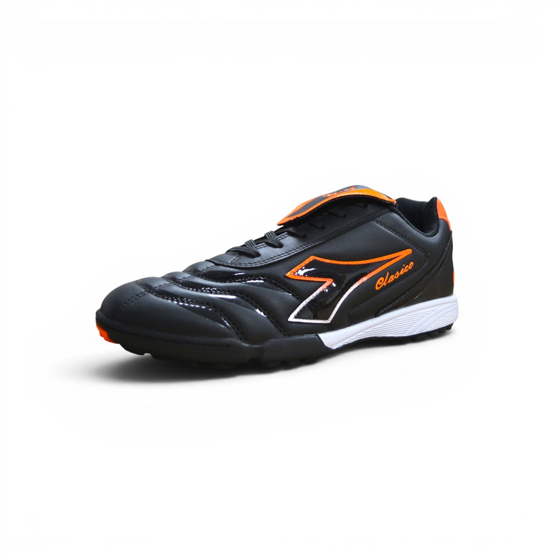  Articulo 57<br>BOTIN F5 SALON 35/45 – CLASICO TF<br>Color 148 NEGRO / NARANJA <br> <span class='titulo_secundario' style='background-color:white;color:black;margin-top:7px; margin-bottom:0px;font-size:20px;'>Precio del Par</span>