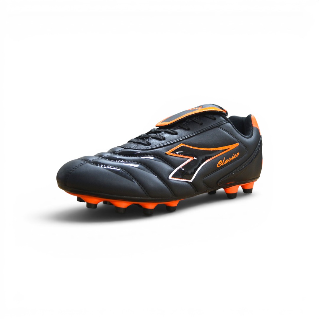 Articulo 58<br>BOTIN CAMPO 35/45 – CLASICO FIELD<br>Color 148 NEGRO / NARANJA <br> <span class='titulo_secundario' style='background-color:white;color:black;margin-top:7px; margin-bottom:0px;font-size:20px;'>Precio del Par</span>