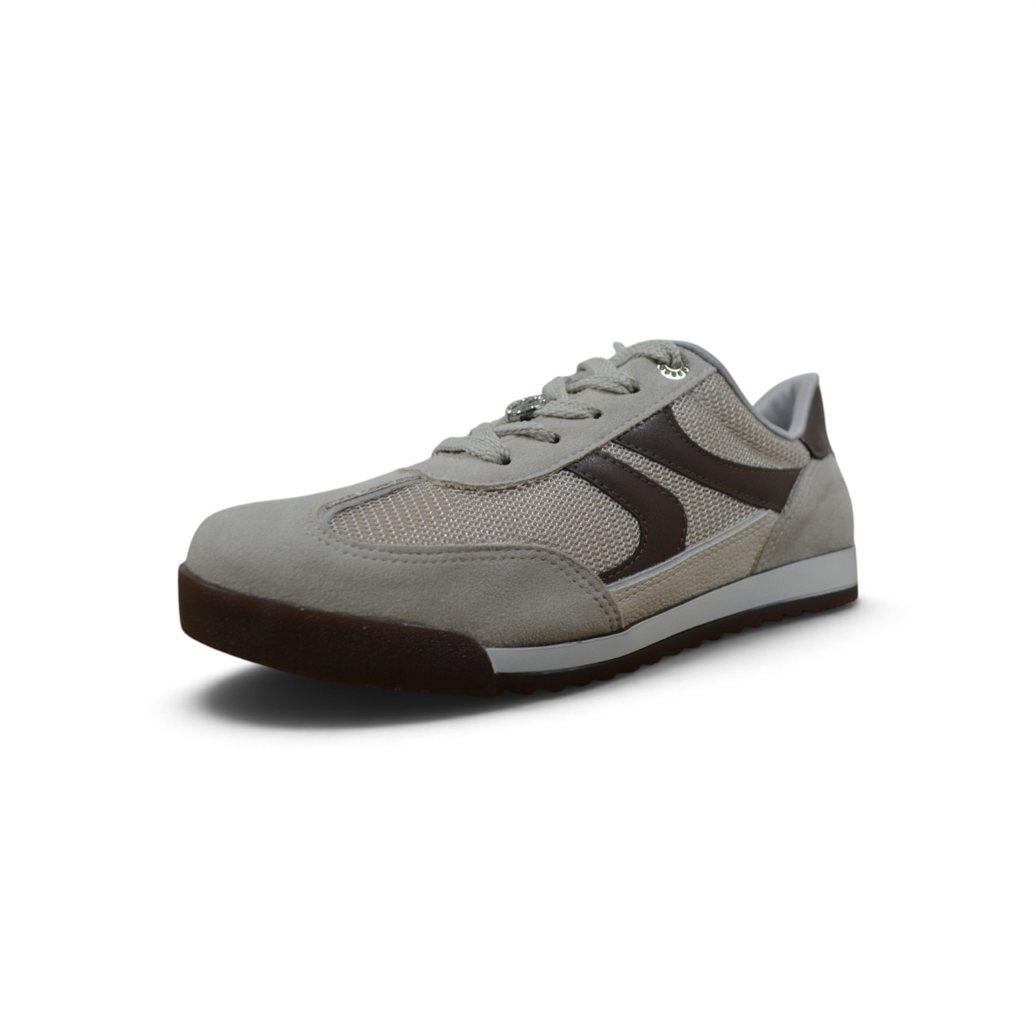  Articulo 2899<br>ZAPATILLA URBANA – 36/40 – VIA MARTE <br>Color 90001 BEIGE/CHOCOLATE <br> <span class='titulo_secundario' style='background-color:white;color:black;margin-top:7px; margin-bottom:0px;font-size:20px;'>Precio del Par</span>
